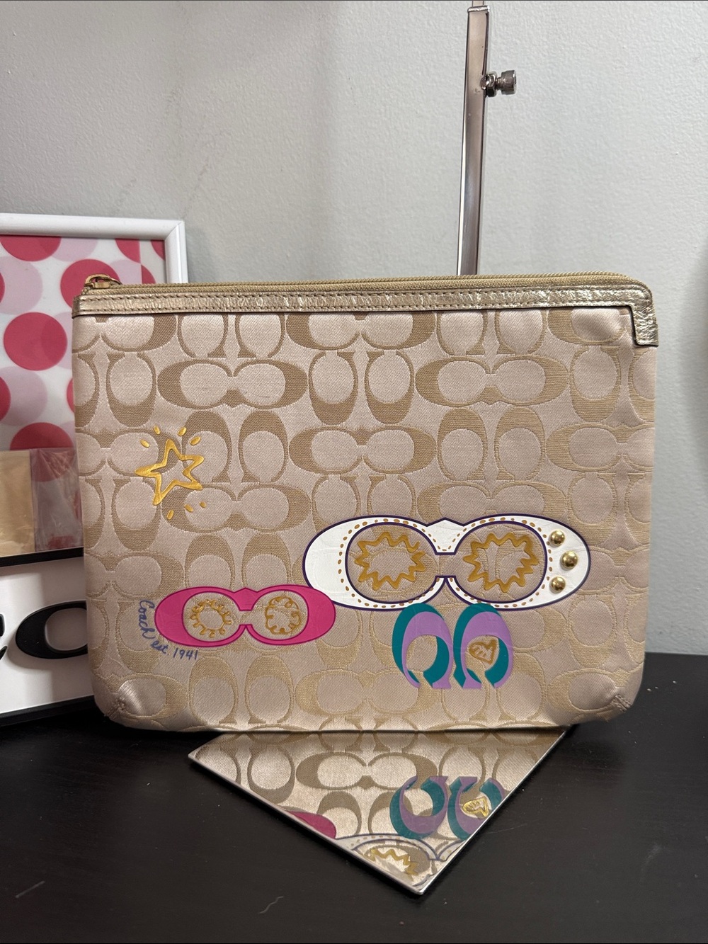 Coach Daisy Poppy Tablet Case/Sleeve Cover